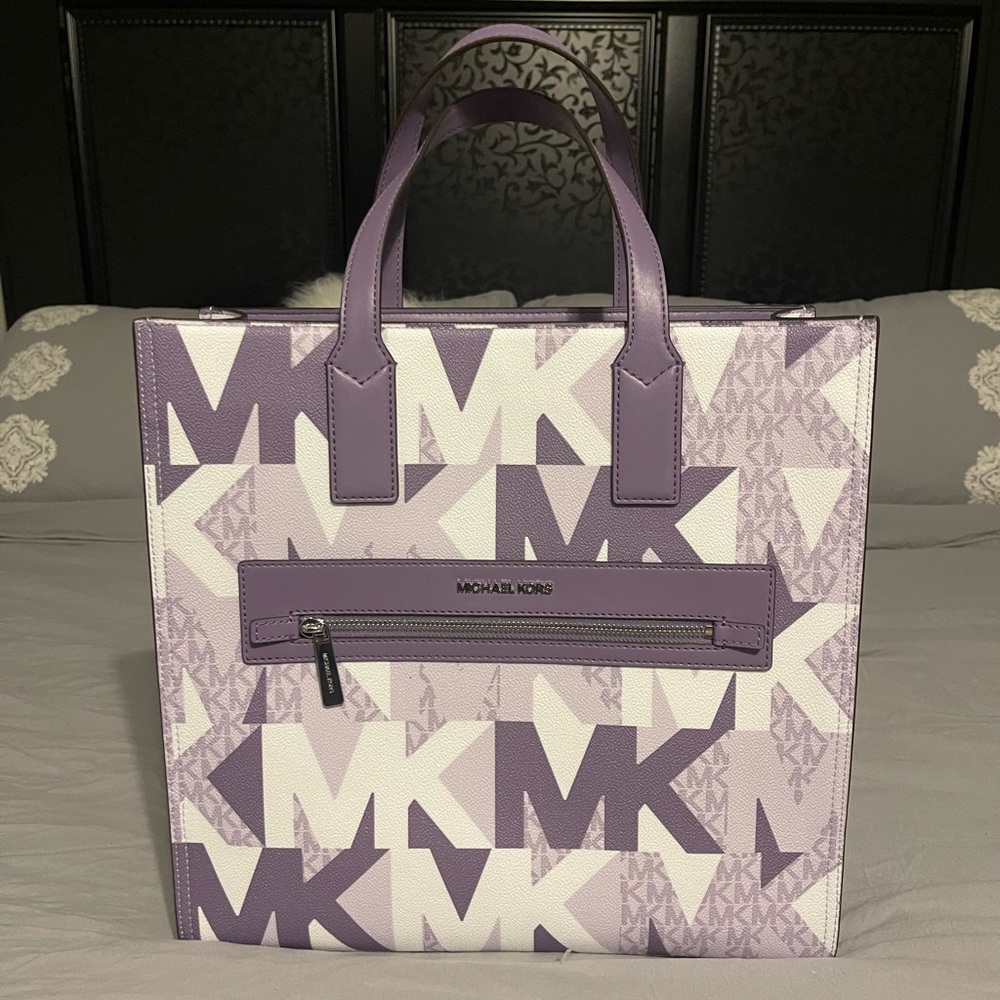 Michael Kors Kenly Orchid Tote